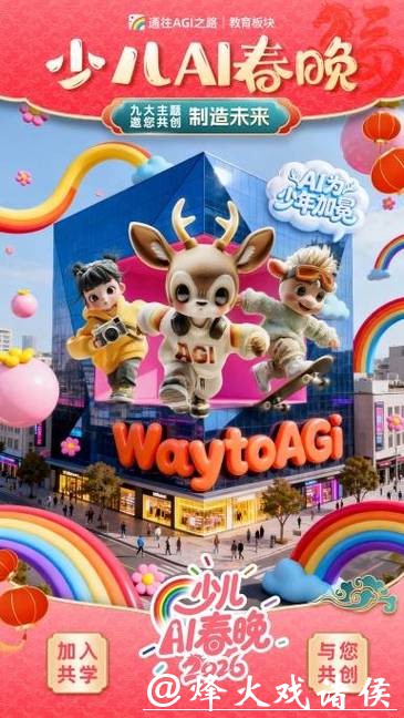 聚AI之光,燃好奇之火:150名少年跨越40城共创首届少儿AI春晚 聚AI之光,燃好奇之火:150名少年跨越40城共创首届少儿AI春晚