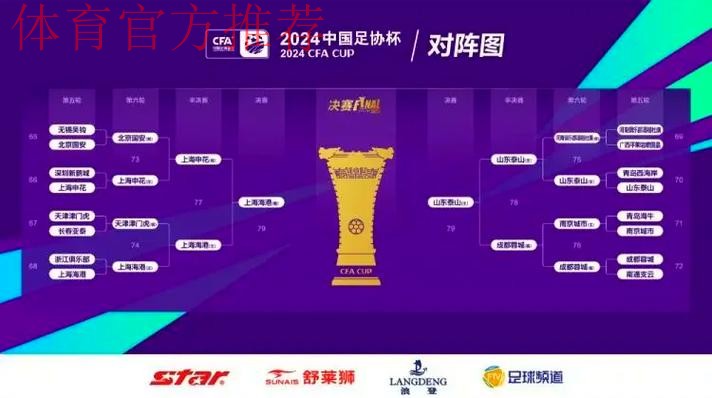 燕京啤酒2022中国足协杯第一轮比赛抽签结果出炉 燕京啤酒2022中国足协杯第一轮比赛抽签结果出炉